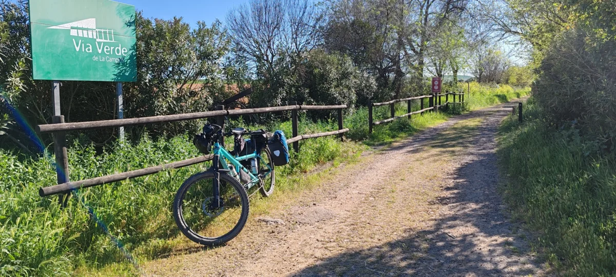 Vía Verde de la Campiña - Valchillón - Punto final, Córdoba